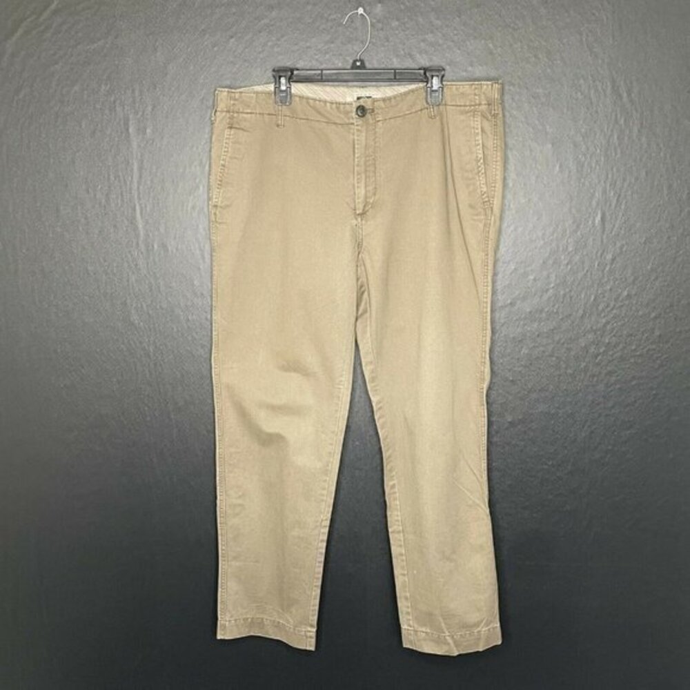Joseph Abbound Chinos - Flat Front Tailored Fit - Light Brown - 40x32 Pants